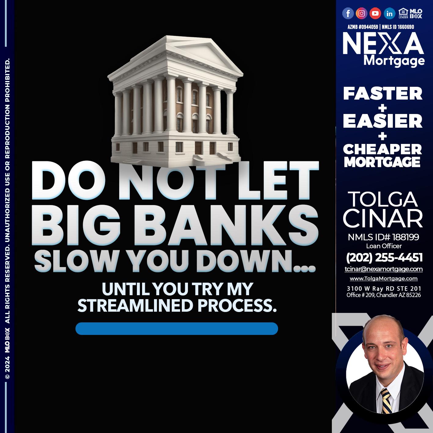 do not let - Tolga Cinar -Mortgage Loan Originator