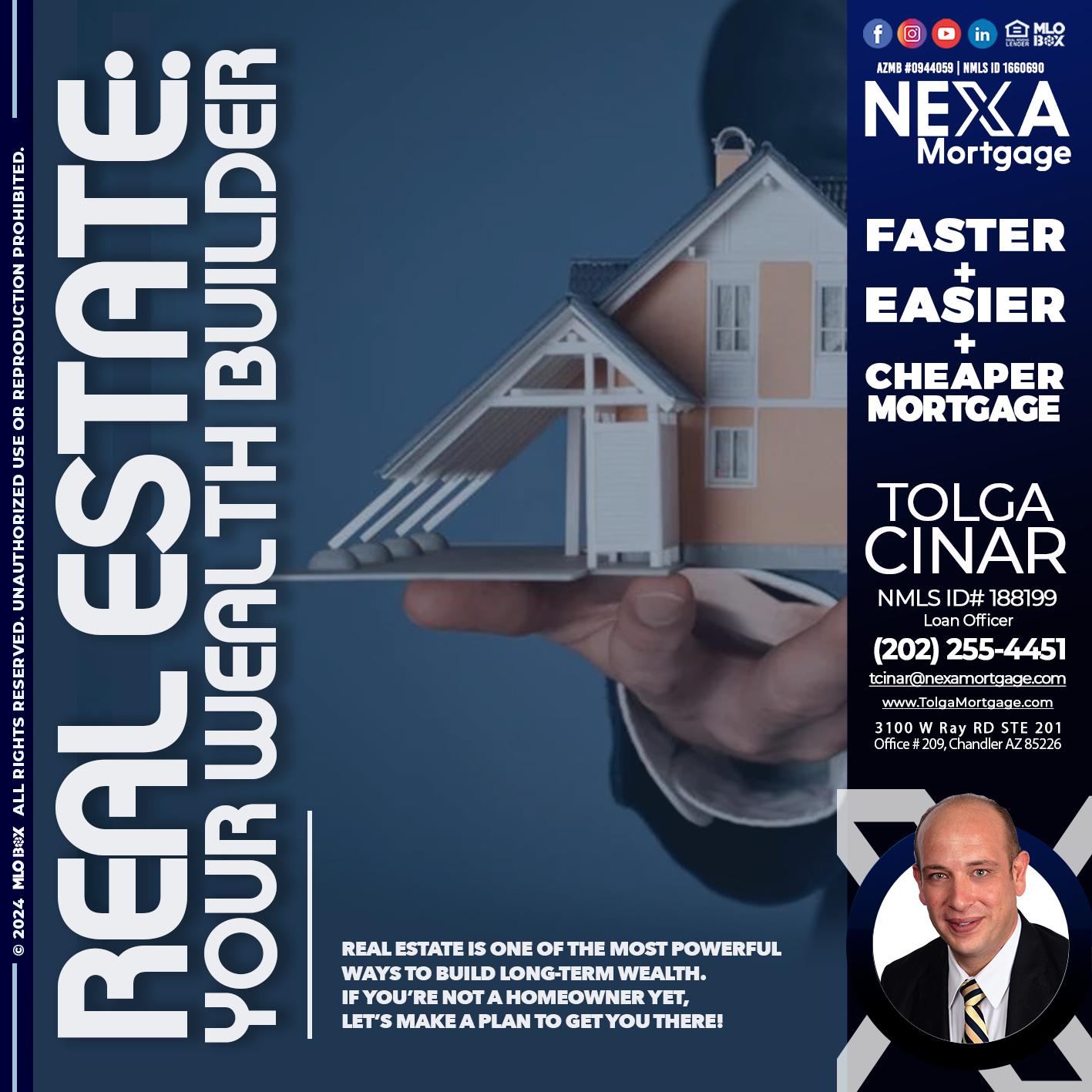 REAL ESTATE FIXED - Tolga Cinar -Mortgage Loan Originator