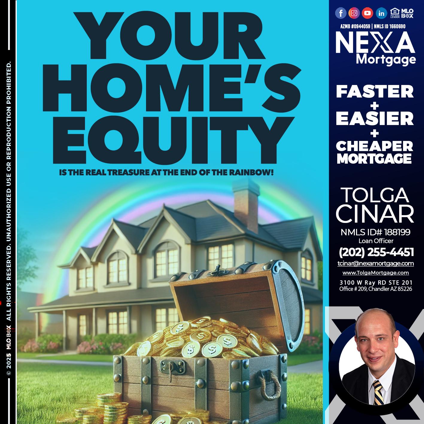 YOUR HOME´S EQUITY - Tolga Cinar -Mortgage Loan Originator