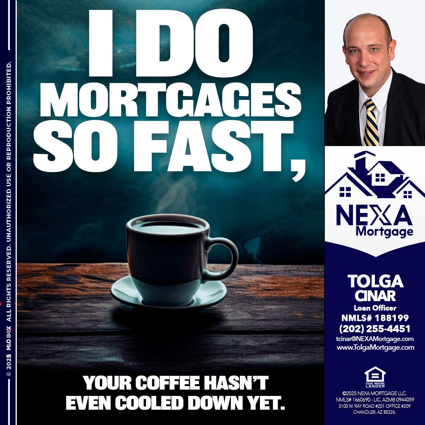 i do mortgages - Tolga Cinar -Mortgage Loan Originator