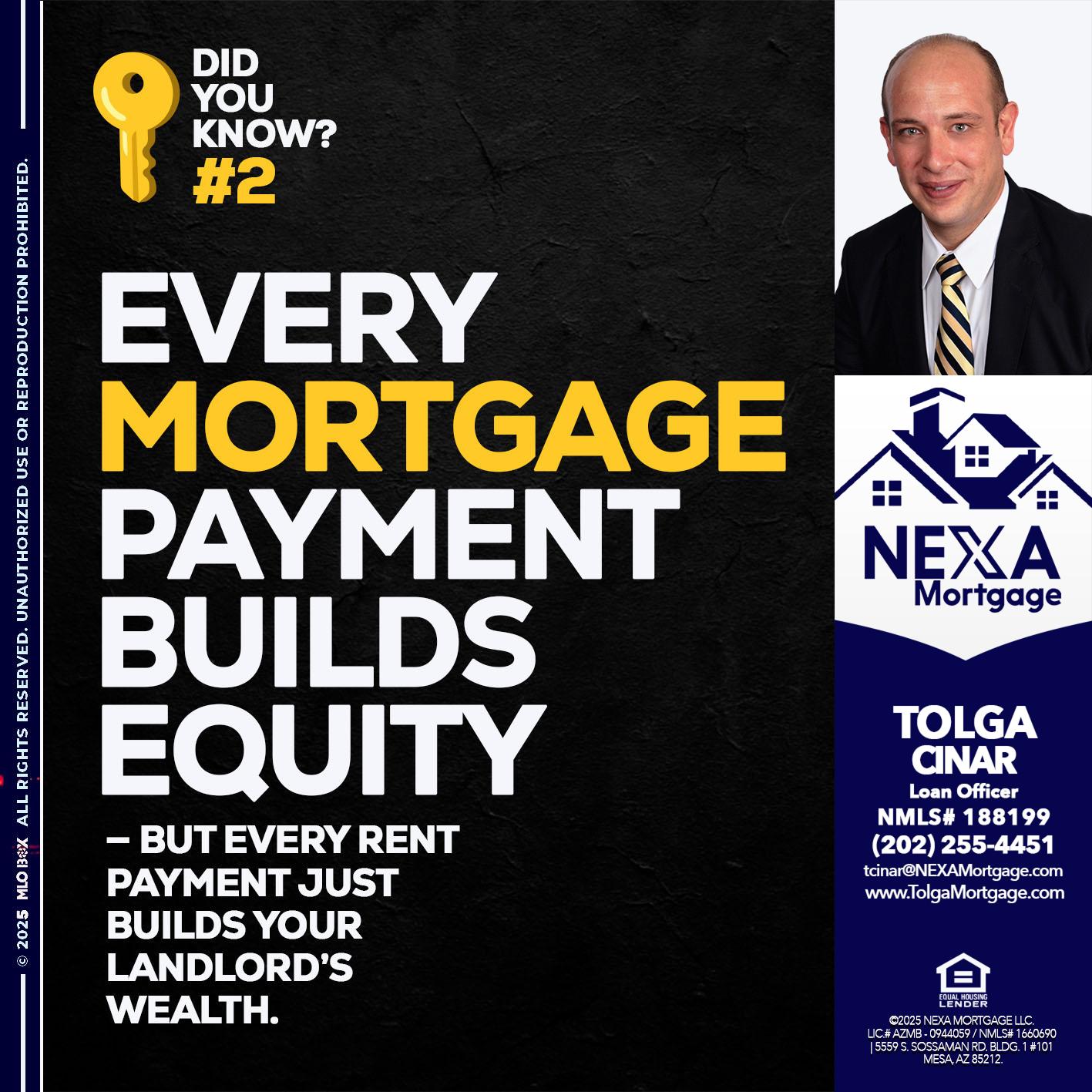DID YOU KNOW? - Tolga Cinar -Mortgage Loan Originator