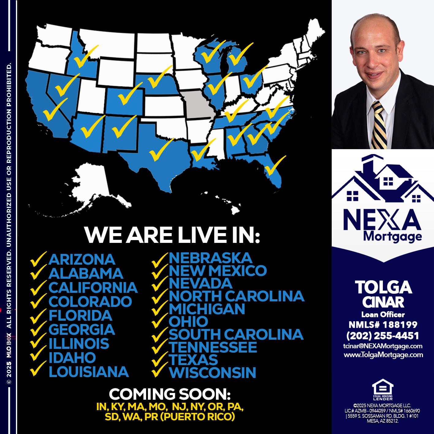 New Mexico live - Tolga Cinar -Mortgage Loan Originator