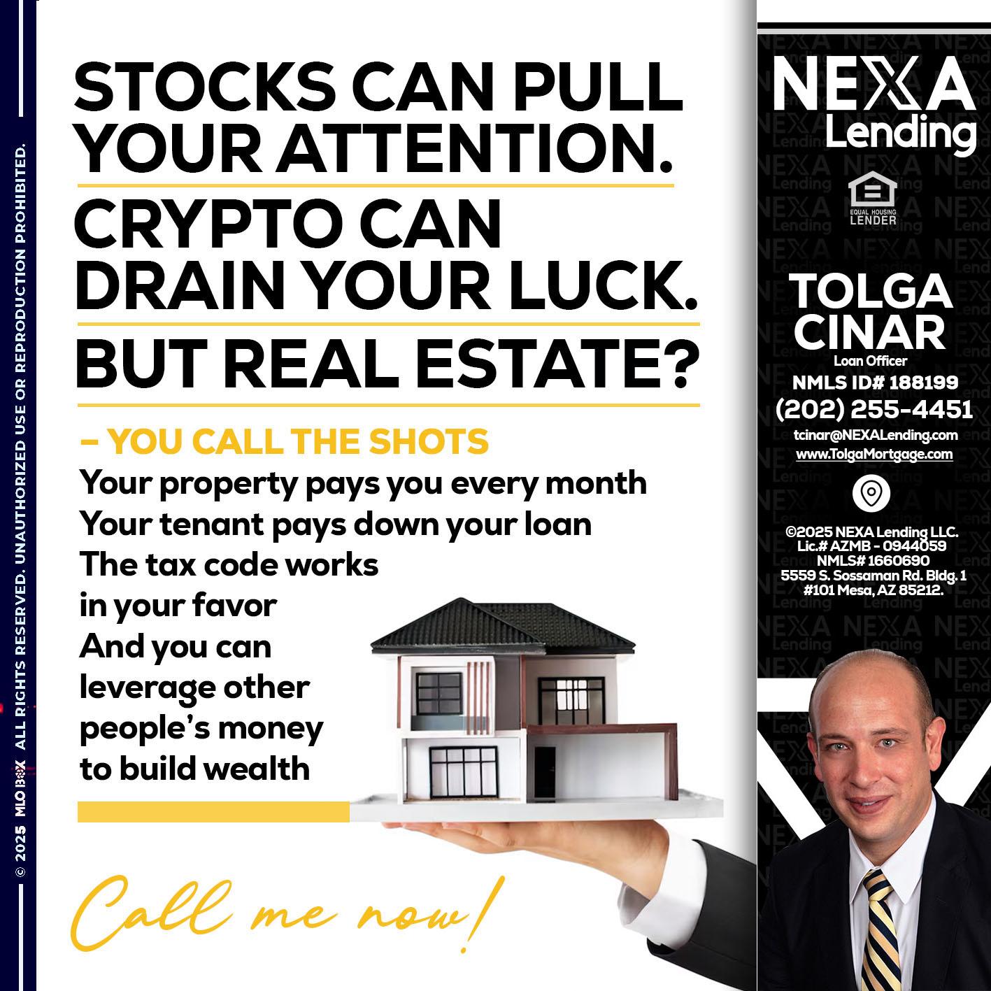 STOCK CAN - Tolga Cinar -Mortgage Loan Originator