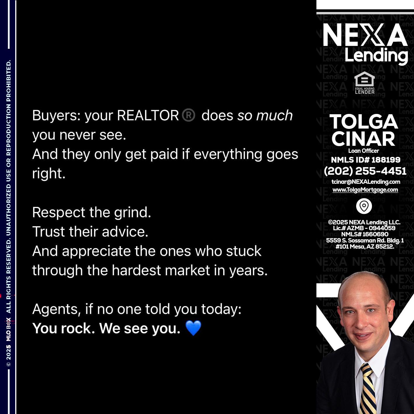 BUYERS - Tolga Cinar -Mortgage Loan Originator