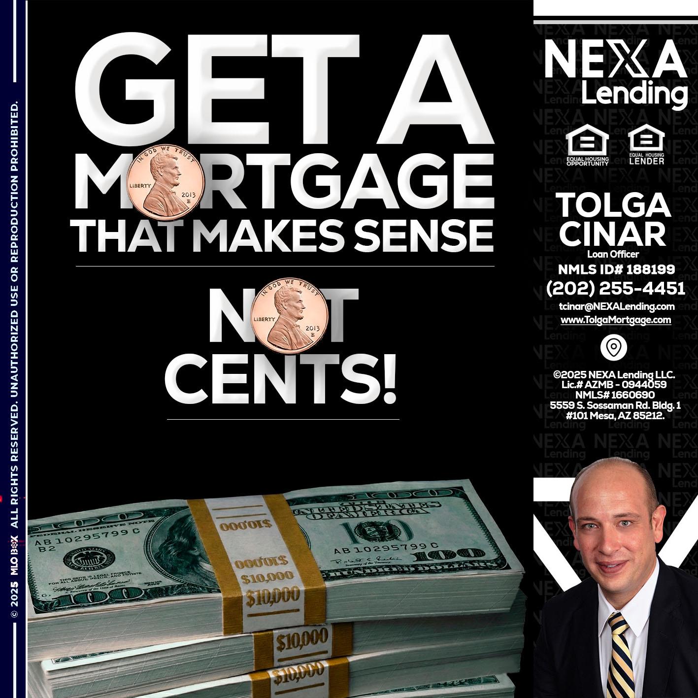 get a mortgage - Tolga Cinar -Mortgage Loan Originator