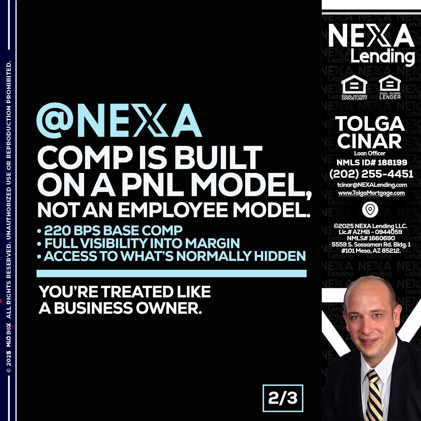 2 OF 3 - Tolga Cinar -Mortgage Loan Originator