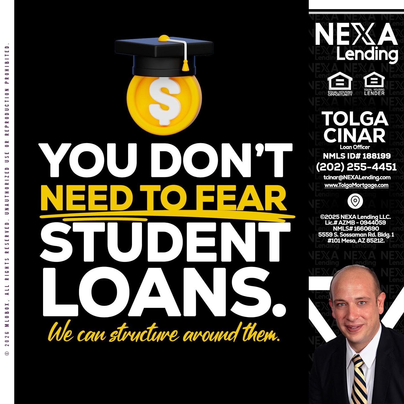 YOU DONT NEED - Tolga Cinar -Mortgage Loan Originator