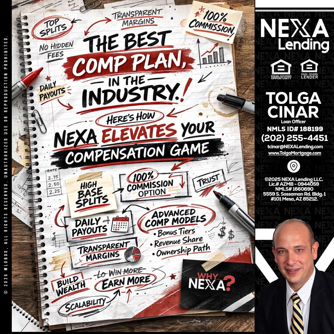 THE BEST COMP - Tolga Cinar -Mortgage Loan Originator