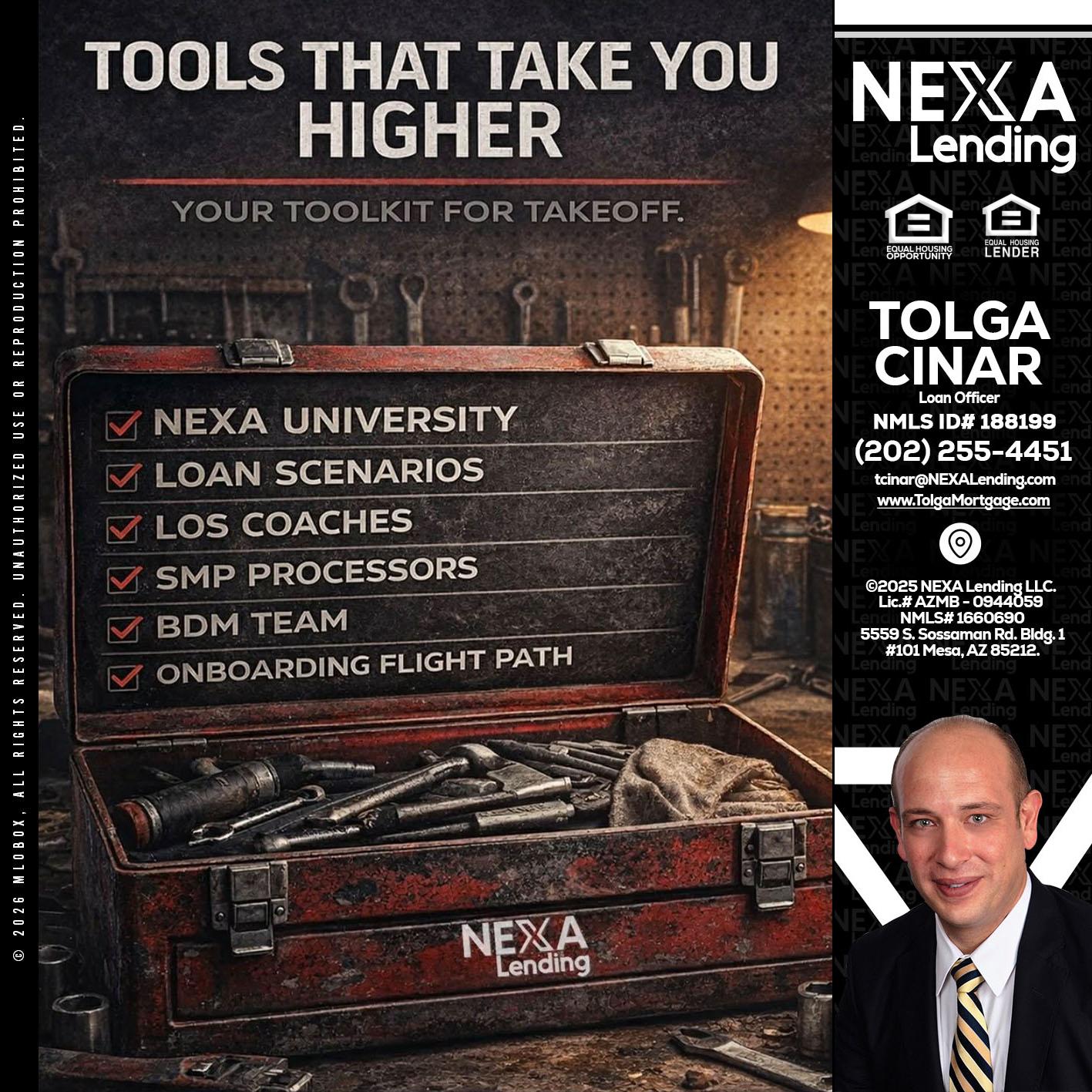 TOOLS THAT - Tolga Cinar -Mortgage Loan Originator