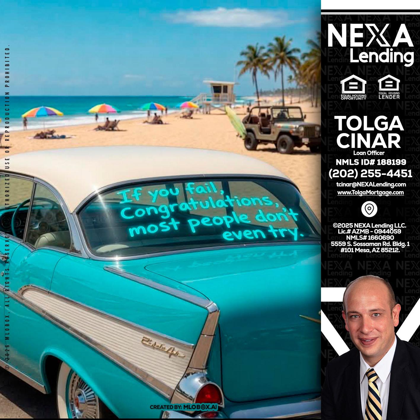 if you - Tolga Cinar -Mortgage Loan Originator
