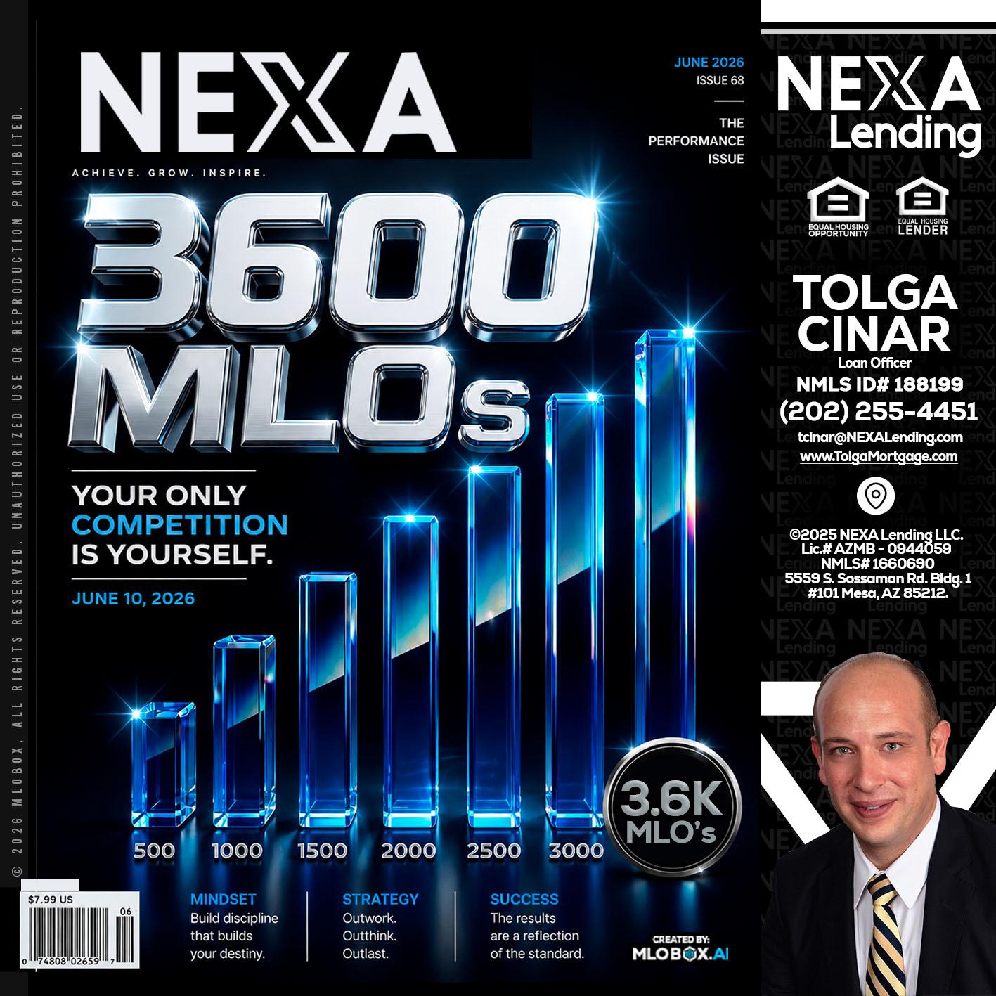 3600 MLOs - Tolga Cinar -Mortgage Loan Originator