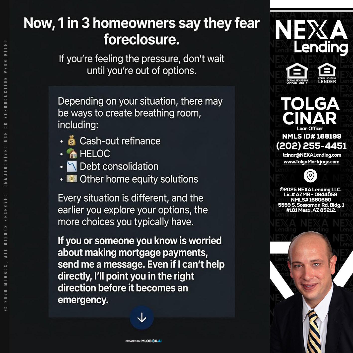 NOW - Tolga Cinar -Mortgage Loan Originator